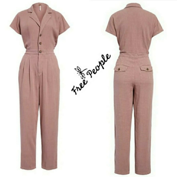 Free People Margot Jumpsuit / Coverall - Picture 1 of 9